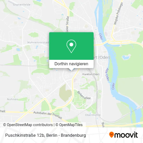 Puschkinstraße 12b Karte
