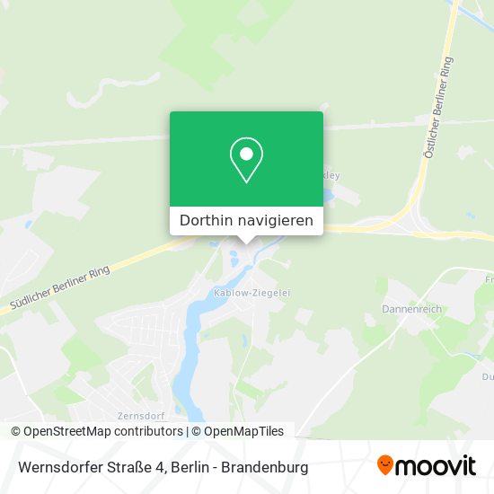 Wernsdorfer Straße 4 Karte