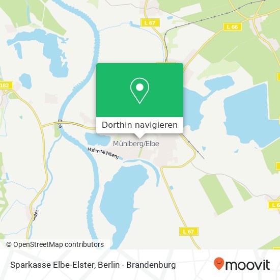 Sparkasse Elbe-Elster, Altstädter Markt 13 Karte