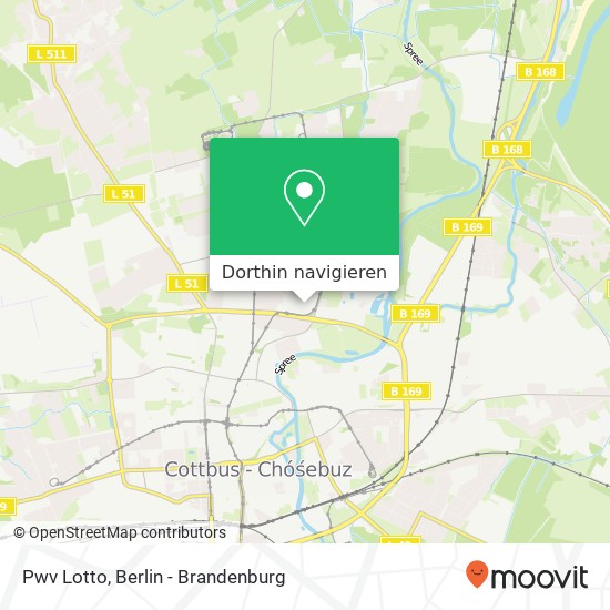 Pwv Lotto, Gerhart-Hauptmann-Straße 03044 Cottbus Karte