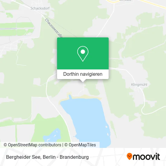 Bergheider See Karte