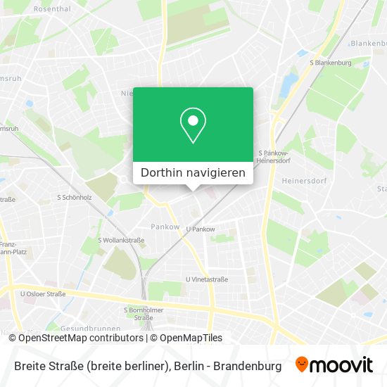 Breite Straße (breite berliner) Karte
