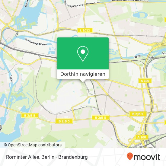 Rominter Allee, Rominter Allee, Berlin, Deutschland Karte