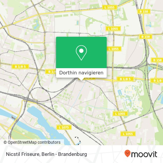 Nicstil Friseure, Irenenstraße 19 Karte