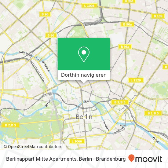 Berlinappart Mitte Apartments, Novalisstraße 4 Karte