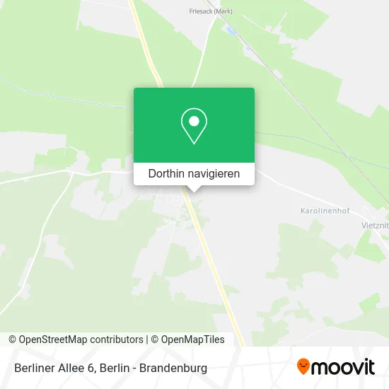 Berliner Allee 6 Karte