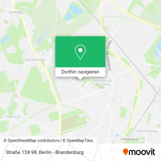 Straße 124 98 Karte