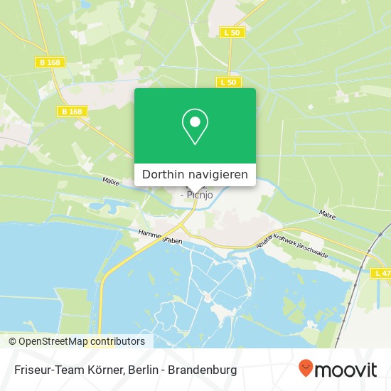 Friseur-Team Körner, Hauptstraße 11 Karte