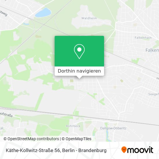 Käthe-Kollwitz-Straße 56 Karte