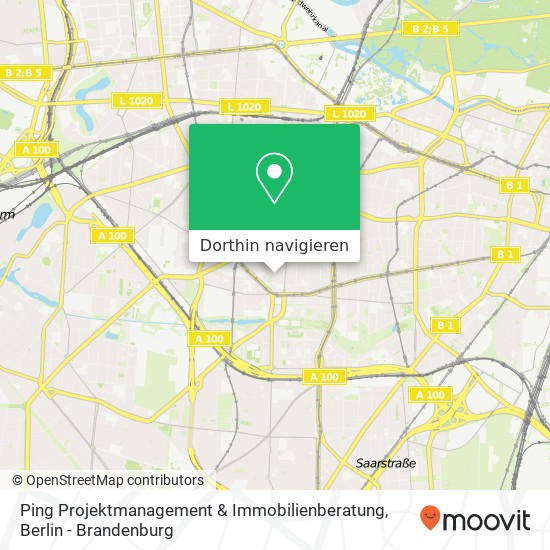 Ping Projektmanagement & Immobilienberatung, Fechnerstraße 19 Karte