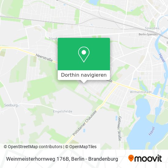 Weinmeisterhornweg 176B Karte