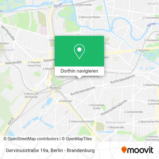 Gervinusstraße 19a Karte