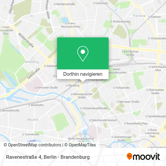 Ravenestraße 4 Karte