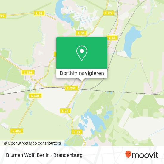 Blumen Wolf, Ernst-Thälmann-Straße 15 Karte