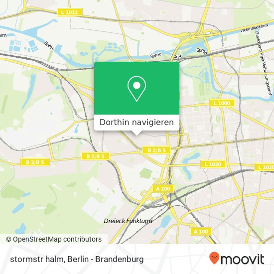stormstr halm, Westend, 14050 Berlin Karte