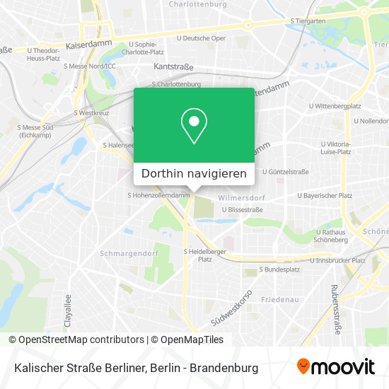 Kalischer Straße Berliner Karte
