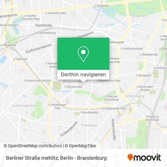 Berliner Straße mehlitz Karte