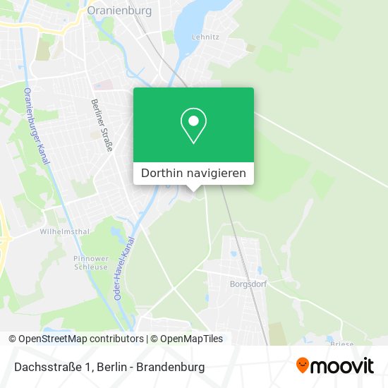 Dachsstraße 1 Karte