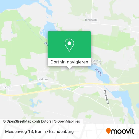 Meisenweg 13 Karte