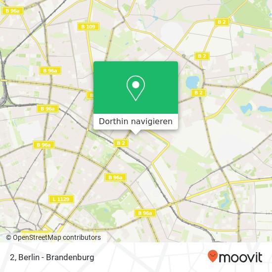 2, Hanns-Eisler-Straße 2 / 2, 10409 Berlin, Deutschland Karte