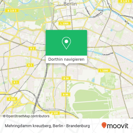 Mehringdamm kreuzberg, Kreuzberg, 10961 Berlin Karte