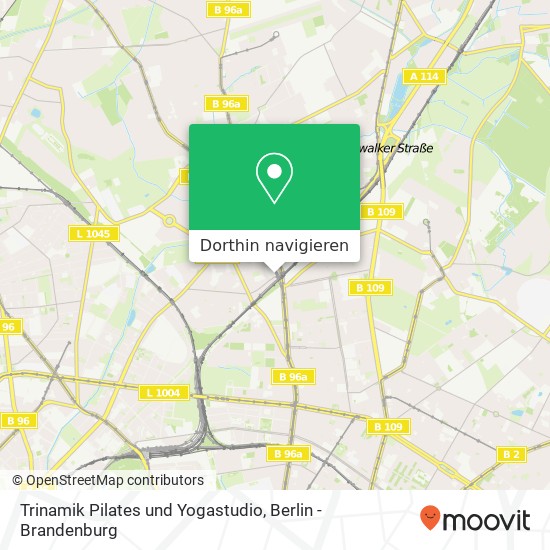 Trinamik Pilates und Yogastudio, Garbátyplatz 1 Karte