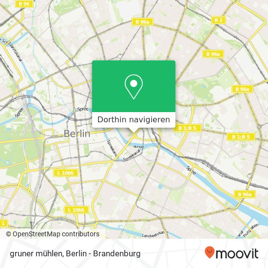 gruner mühlen, Mitte, 10178 Berlin Karte