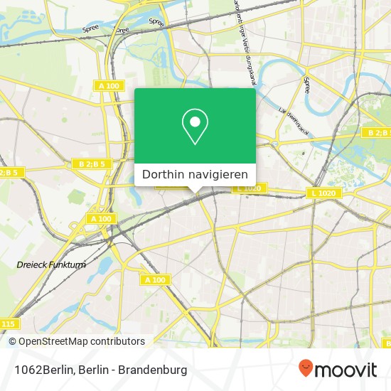 1062Berlin, Stuttgarter Pl. 36 / 1062Berlin, 10627 Berlin, Deutschland Karte