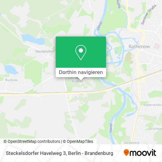 Steckelsdorfer Havelweg 3 Karte