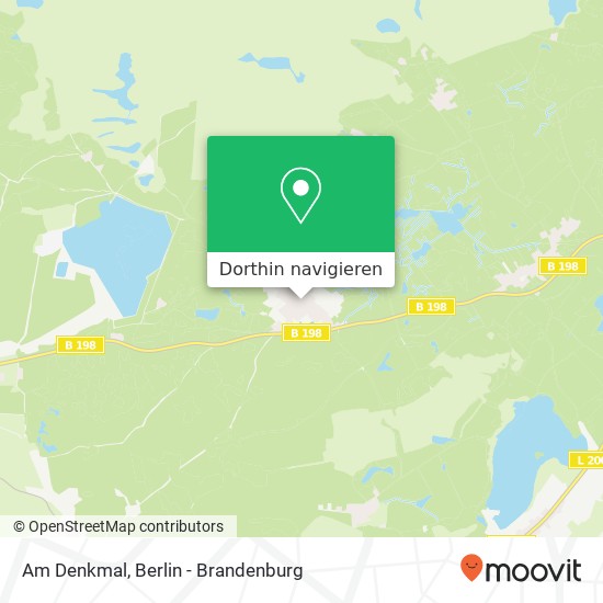 Am Denkmal, Groß Ziethen, 16247 Ziethen Karte