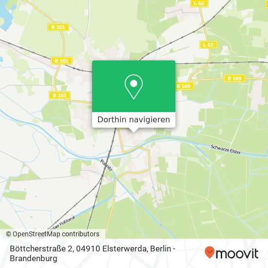Böttcherstraße 2, 04910 Elsterwerda Karte