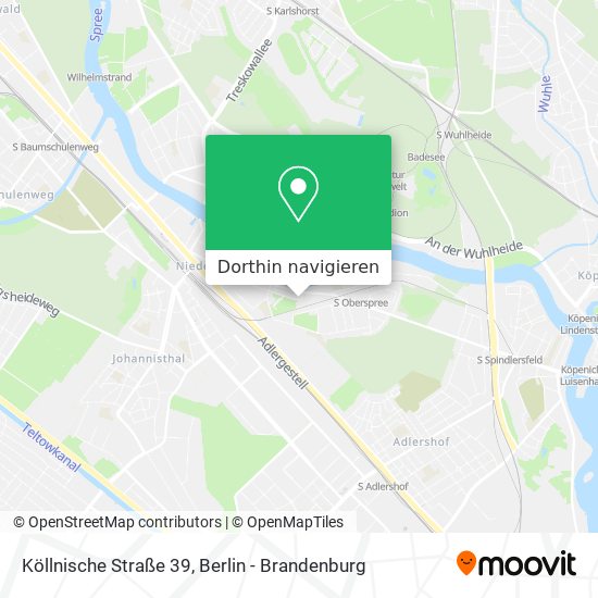 Köllnische Straße 39 Karte