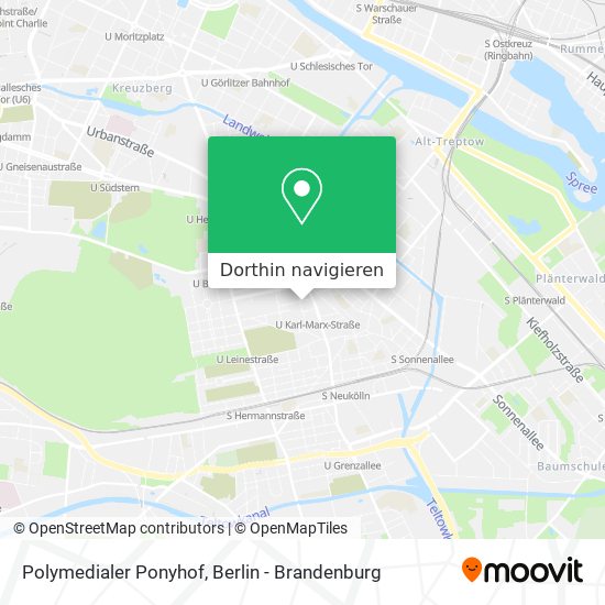 Polymedialer Ponyhof Karte