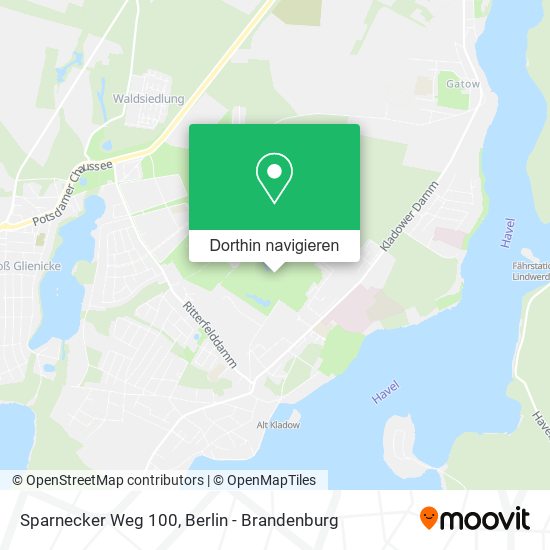 Sparnecker Weg 100 Karte