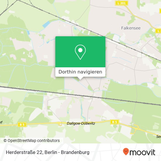 Herderstraße 22, 14624 Dallgow-Döberitz Karte