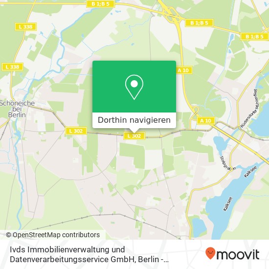 Ivds Immobilienverwaltung und Datenverarbeitungsservice GmbH, Kalkberger Straße 189 Karte