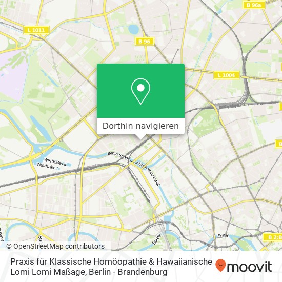 Praxis für Klassische Homöopathie & Hawaiianische Lomi Lomi Maßage, Lynarstraße 4 Karte