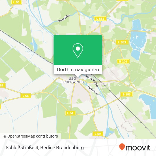 Schloßstraße 4, 04924 Bad Liebenwerda Karte