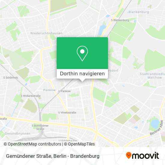 Gemündener Straße Karte