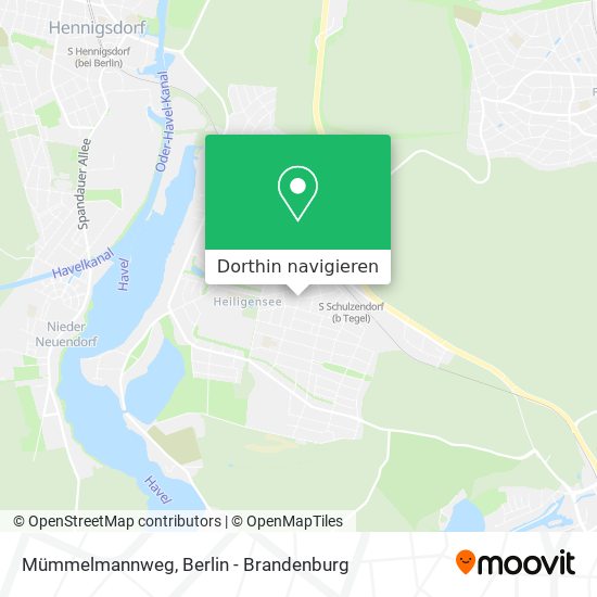 Mümmelmannweg Karte