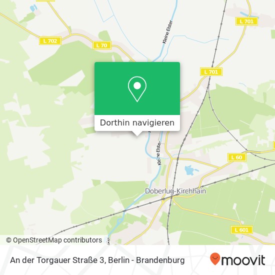 An der Torgauer Straße 3, 03253 Doberlug-Kirchhain Karte
