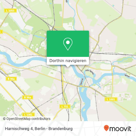 Harnischweg 4, Köpenick, 12555 Berlin Karte