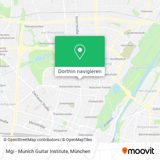 Mgi - Munich Guitar Institute Karte