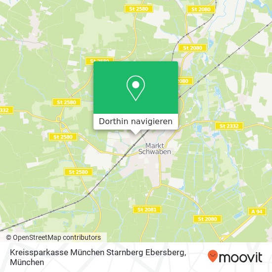 Kreissparkasse München Starnberg Ebersberg Karte