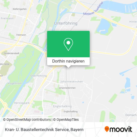 Kran- U. Baustellentechnik Service Karte