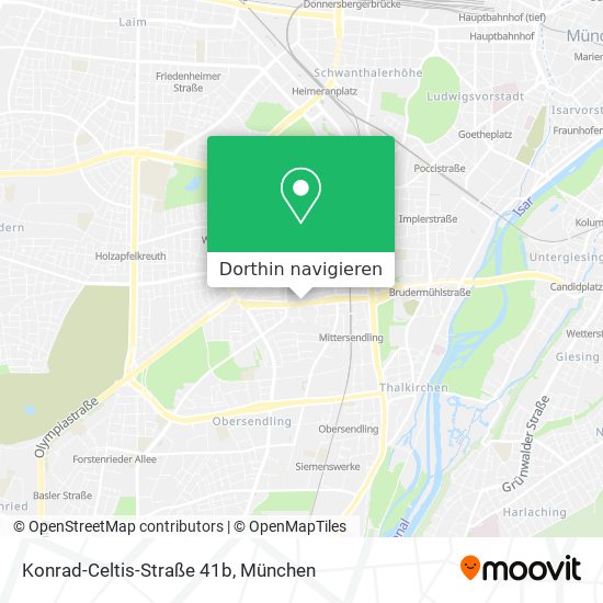 Konrad-Celtis-Straße 41b Karte