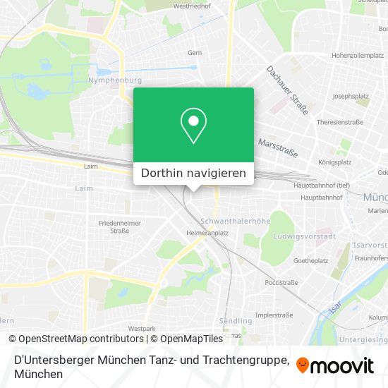 D'Untersberger München Tanz- und Trachtengruppe Karte