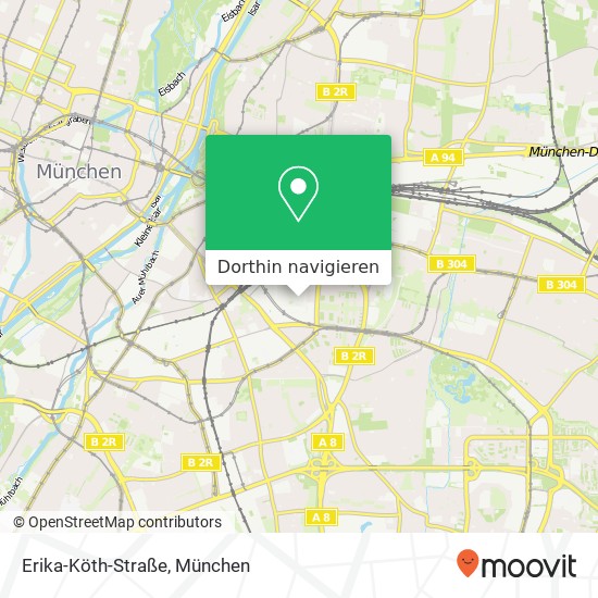 Erika-Köth-Straße Karte