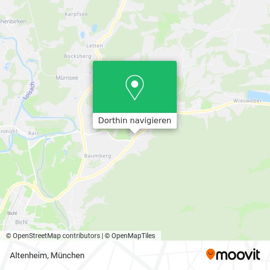 Altenheim Karte