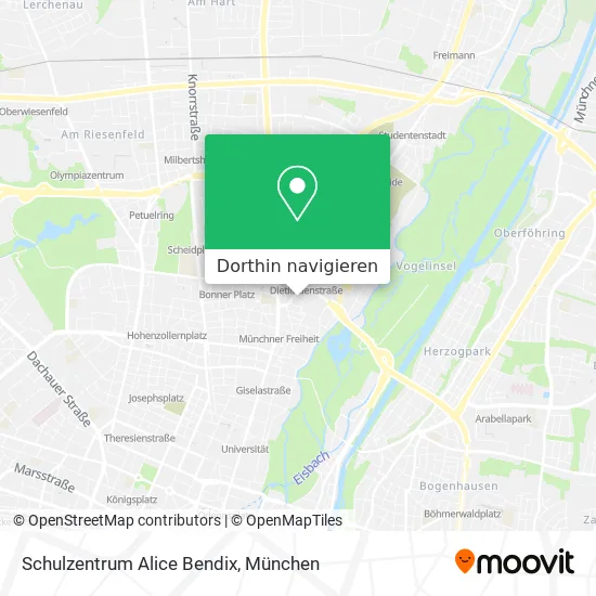 Schulzentrum Alice Bendix Karte